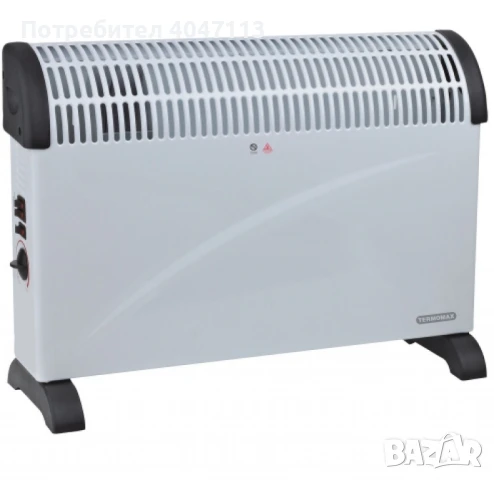 Печка конвекторна, 2000W, турбо, снимка 2 - Отоплителни печки - 51387845