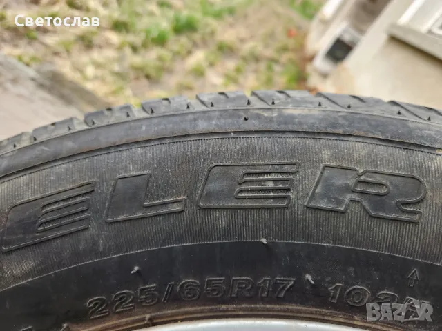 4бр. Гуми 225/65/17, Bridgestone и Yokohama, снимка 3 - Гуми и джанти - 48882605