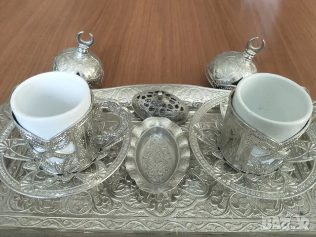 Сервиз за турско кафе , снимка 4 - Сервизи - 49169438