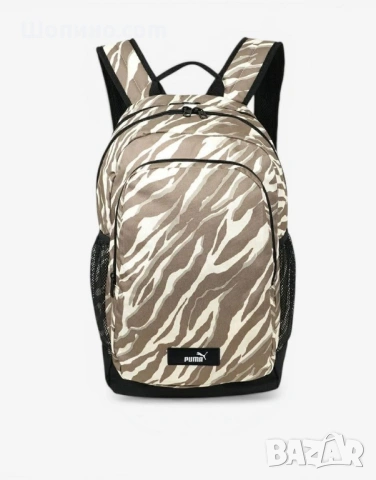 PUMA Academy All Over Print Backpack Beige   Унисекс раница PUMA 