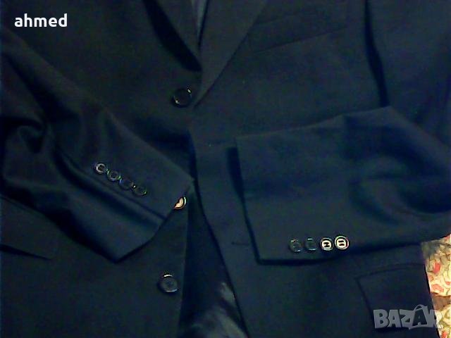  официален ЛУКС КЛАСИ4ЕСКИ САКО хуго боос супер 100 оригинал, снимка 4 - Сака - 31607741