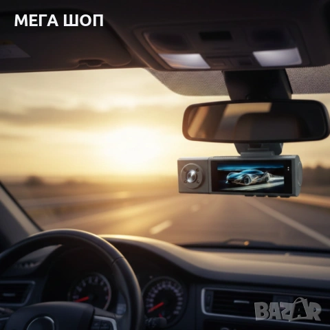 Видеорегистратор Vehicle BlackBox DVR FULL HD 1080 + задна камера, снимка 2 - Други - 53918031