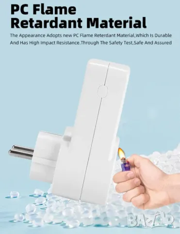 3000W16A Защитно Реле за Защита от Пренапрежение с Програмируем Дисплей и Автоматично Възстановяване, снимка 10 - Друга електроника - 47266986