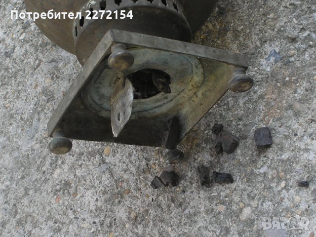 Руски самовар с комин, снимка 4 - Антикварни и старинни предмети - 29659780