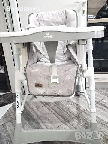 Стол за хранене LORELLI GUSTO GREY, снимка 4 - Столчета за хранене - 52593757