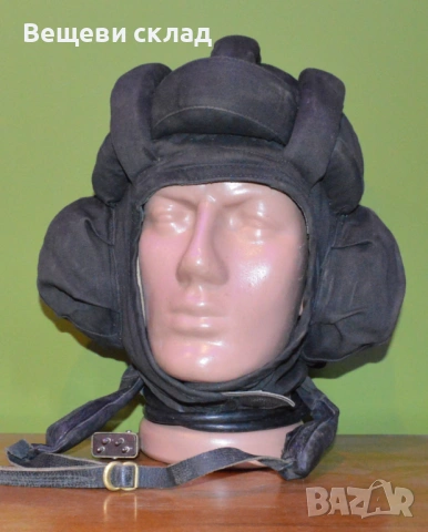 Танкистки шлемофон с ларингофон