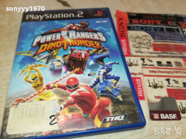 SONY PS2 GAME-POWER RANGERS DVD 2711250923, снимка 8 - Игри за PlayStation - 52557421