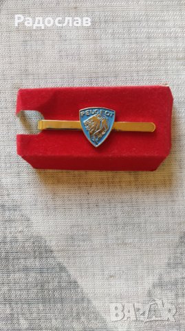 PEUGEOT стара щипка за вратовръзка 