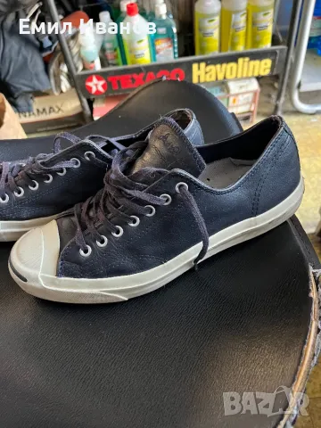 гуменки Converse кожени, снимка 3 - Кецове - 47290373