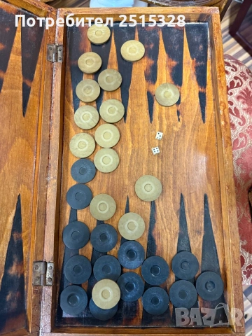 старинна ретро табла за игра, снимка 2 - Колекции - 53323168