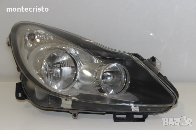 Десен фар Opel Corsa D (2006-2011г.) 1216200 / 93189362 черен обръч Корса Opc 93189362, снимка 5 - Части - 53960057