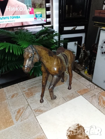 Коне от папие маше,делфини, снимка 5 - Декорация за дома - 48763347