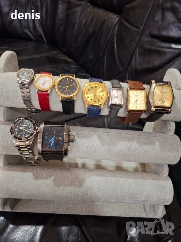 Casio.   Seiko 5. Vacheron constantin