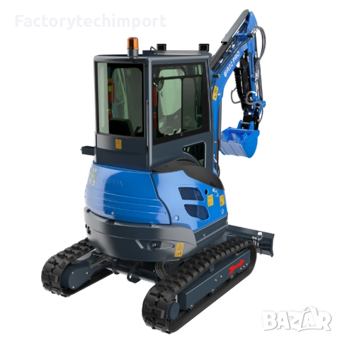 Мини багер Rippa R22 Pro – 2.4 т – KUBOTA (3 цилиндъра)+ Климатик, снимка 10 - Индустриална техника - 52719794