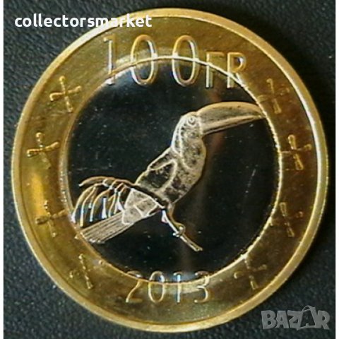 100 франка 2013, Катанга
