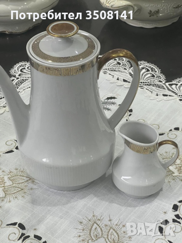 Чайник с Латиера на Winterling Bavaria , снимка 9 - Антикварни и старинни предмети - 44758070