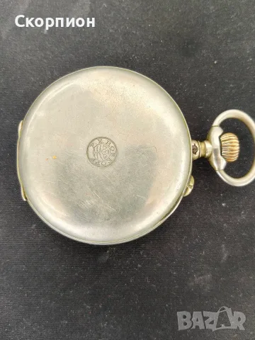Швейцарски джобен часовник - ROSKOPF PATENT GENEVE 1900г. - КЛАСИКА В ЖАНРА - ПРОМОЦИЯ, снимка 4 - Джобни - 48834115