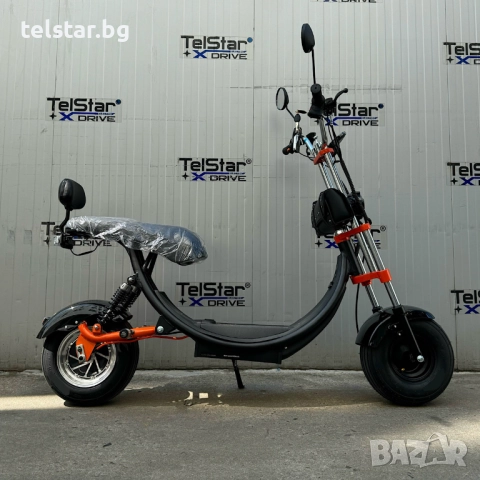 Електрически скутер TELSTAR CITY HARLEY C2-PRO / X2 249W 48V 23Ah LED, снимка 9 - Мотоциклети и мототехника - 52426420