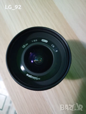Walimex 12mm f 2.0 NCS - Sony E Обектив, снимка 2 - Обективи и филтри - 51217994