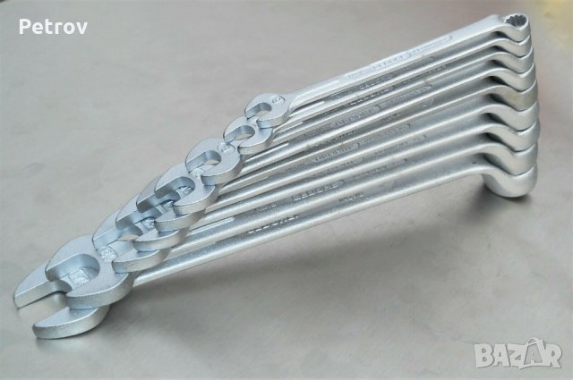 GEDORE No.1B GERMANY - 9 броя PROFI ORIGINAL GEDORE Гаечни / Звездогаечни ключове !! ЧИСТО НОВИ !! 