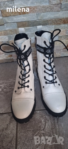 Guess нови оригинални боти UK5/38, 24.5см, снимка 2 - Дамски боти - 52340042