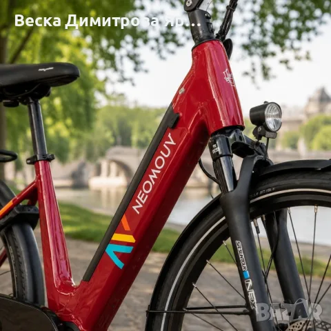 Електрически велосипед 26″ с батерия 522Wh, мотор 250W и пробег до 100 км – алуминиева рамка, 7 скор, снимка 3 - Велосипеди - 56059979