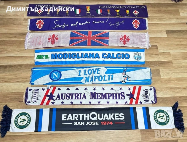 Шалове на футболни отбори, снимка 4 - Футбол - 54045482