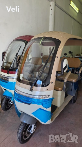 Триколка с покрив 3000W 72V, снимка 2 - Мотоциклети и мототехника - 54119530