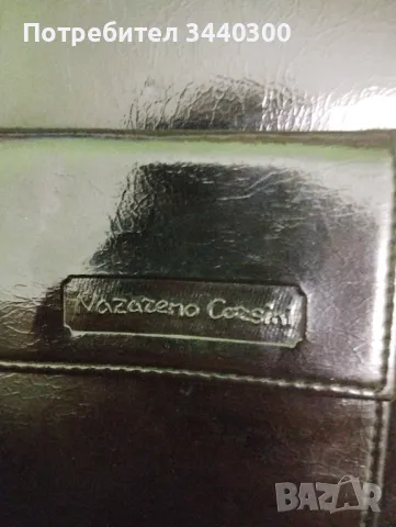 дамска кожена чанта nazareno corsini, снимка 5 - Чанти - 48271655