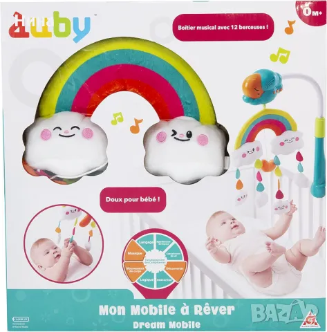 Auby Dreaming Mobile сензорна музикална въртележка , снимка 7 - Образователни игри - 48519460