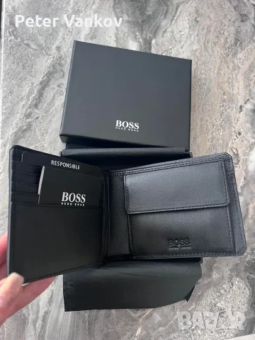 Портмоне HUGO BOSS, снимка 2 - Портфейли, портмонета - 56375661