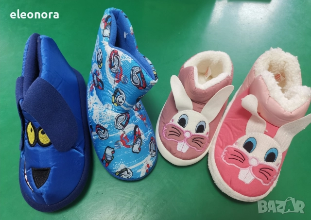 Детски топли турски пантофи-боти