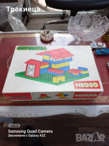 СТАРА ДЕТСКА ИГРА СТРОИТЕЛ КОНСТРУКТОР ОТ СОЦА