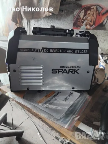 Телоподаващо +ММА+LIFT TIG *SPARK* MIG 250 – 3 в 1, 250A, снимка 3 - Други машини и части - 56060863