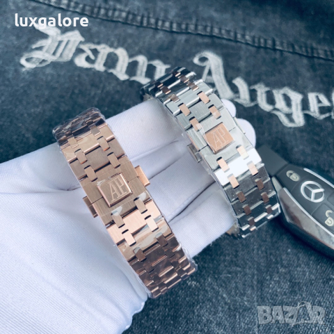 Мъжки часовник Audemars Piguet Royal Oak с автоматичен механизъм, снимка 4 - Мъжки - 44774988