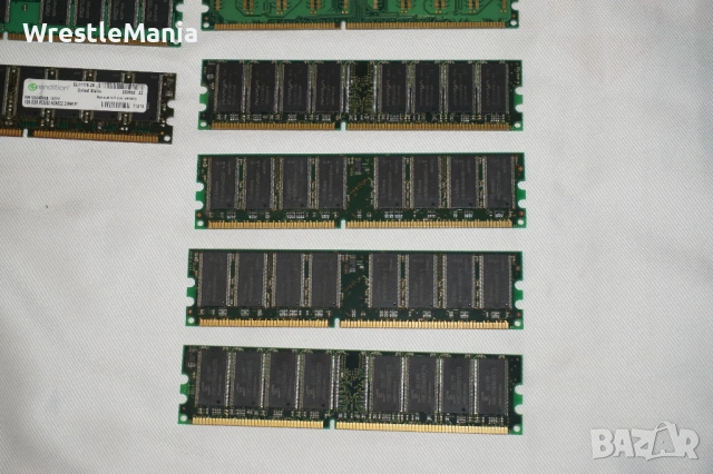 17 DDR RAM ПАМЕТ Тествана и Работеща за Настолен Компютър, снимка 14 - RAM памет - 51956230