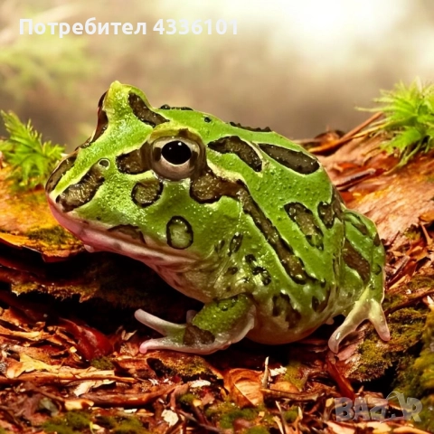 Продавам жаба Pacman (Ceratophrys ornata) 🐸, снимка 1