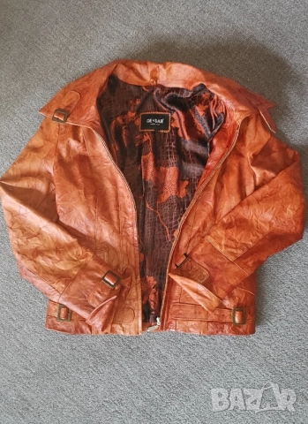 чисто ново кожено яке естествена кожа дамско, снимка 2 - Якета - 52286605