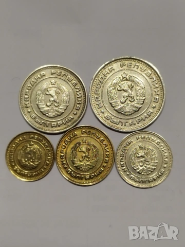 Лот стотинки 1988г., снимка 2 - Нумизматика и бонистика - 53038190