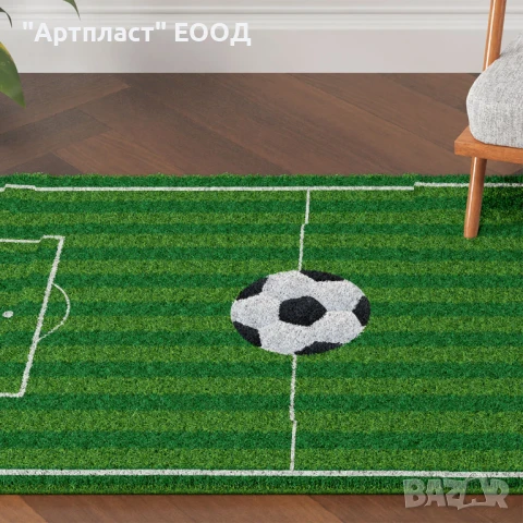 Детско Килимче ФУТБОЛ, снимка 2 - Килими - 50895936