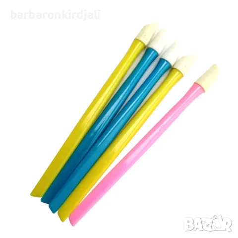 Комплект 5 четки със силиконов накрайник 124 //iiC5AA