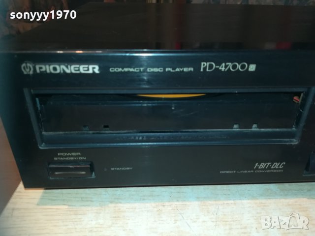 pioneer pd-4700 цд внос swden 0511201912 , снимка 7 - Ресийвъри, усилватели, смесителни пултове - 30688634