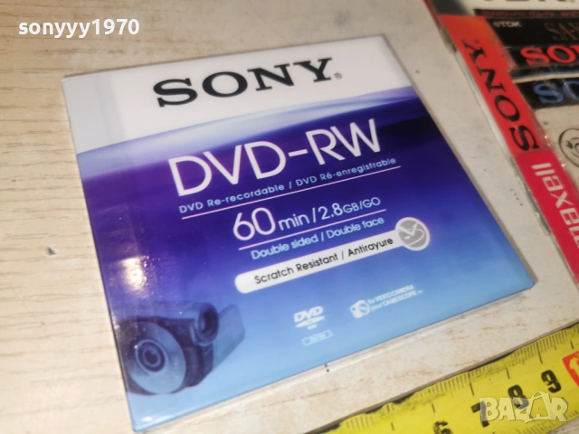 SONY DVD-RW 1БР ВНОС GERMANY 1904260935H1E3R, снимка 13 - DVD филми - 54242203