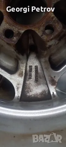 джанти мерцедес 15с 7j,,eт35 ретро на оригинална боя прави без заварки, снимка 4 - Гуми и джанти - 50436375