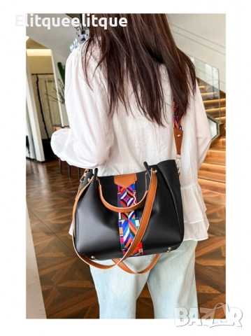 Тотален Хит Дамска чанта 4в1 - Различни цветове модел 2025, снимка 12 - Чанти - 52241221