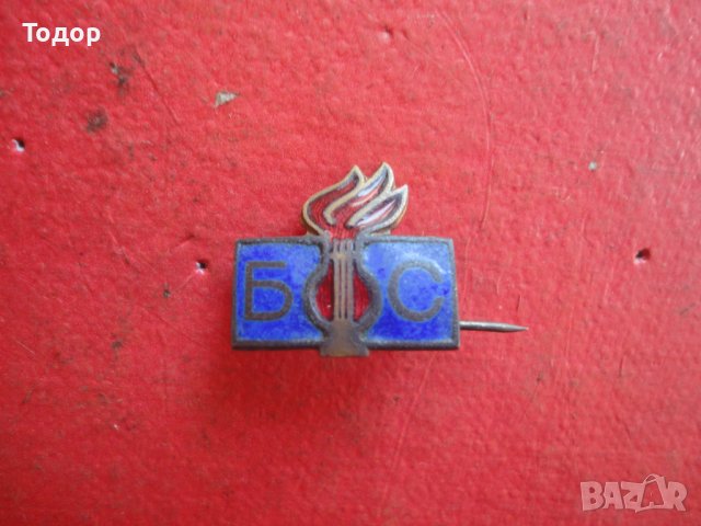 Знак значка БФС Бронз емайл , снимка 2 - Колекции - 42197712