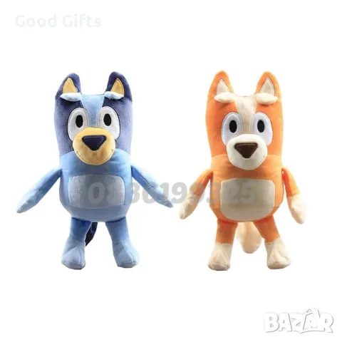 Голяма плюшена играчка Блуи и Бинго, 100см Bluey Bingo плюшени играчки, снимка 2 - Плюшени играчки - 47404719