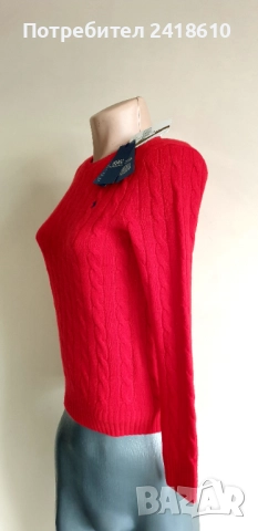 POLO Ralph Lauren Cable Wool / Cashmere Knit Womens Size S  НОВО! ОРИГИНАЛ! 2бр Дамски Пуловера, снимка 9 - Блузи с дълъг ръкав и пуловери - 52881391