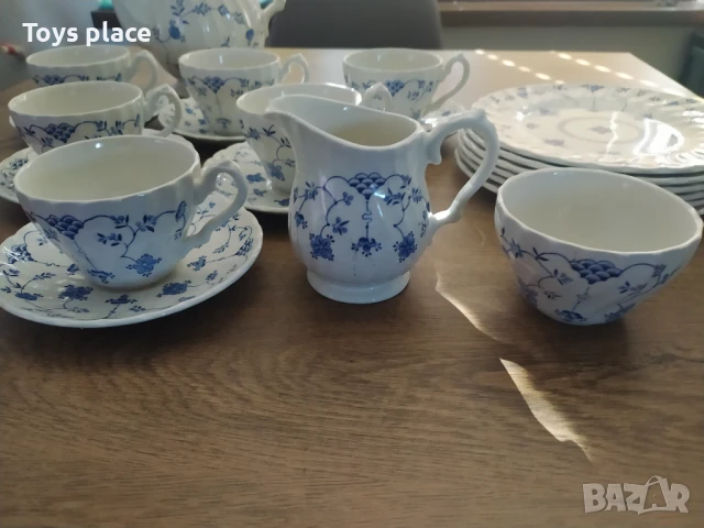 Винтидж порцеланов сервиз за кафе/чай 1982 Myott Finlandia 21 части England, снимка 10 - Сервизи - 50928833