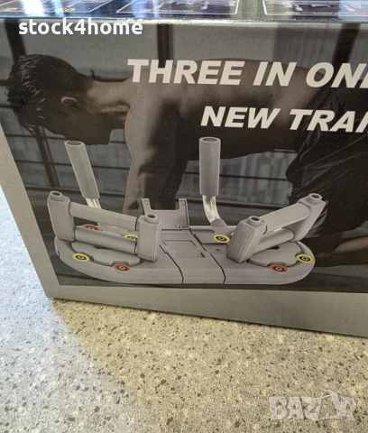 Тренировъчна дъска за лицеви опори, Фитнес уред 3в1, Експандер, снимка 6 - Фитнес уреди - 52462791